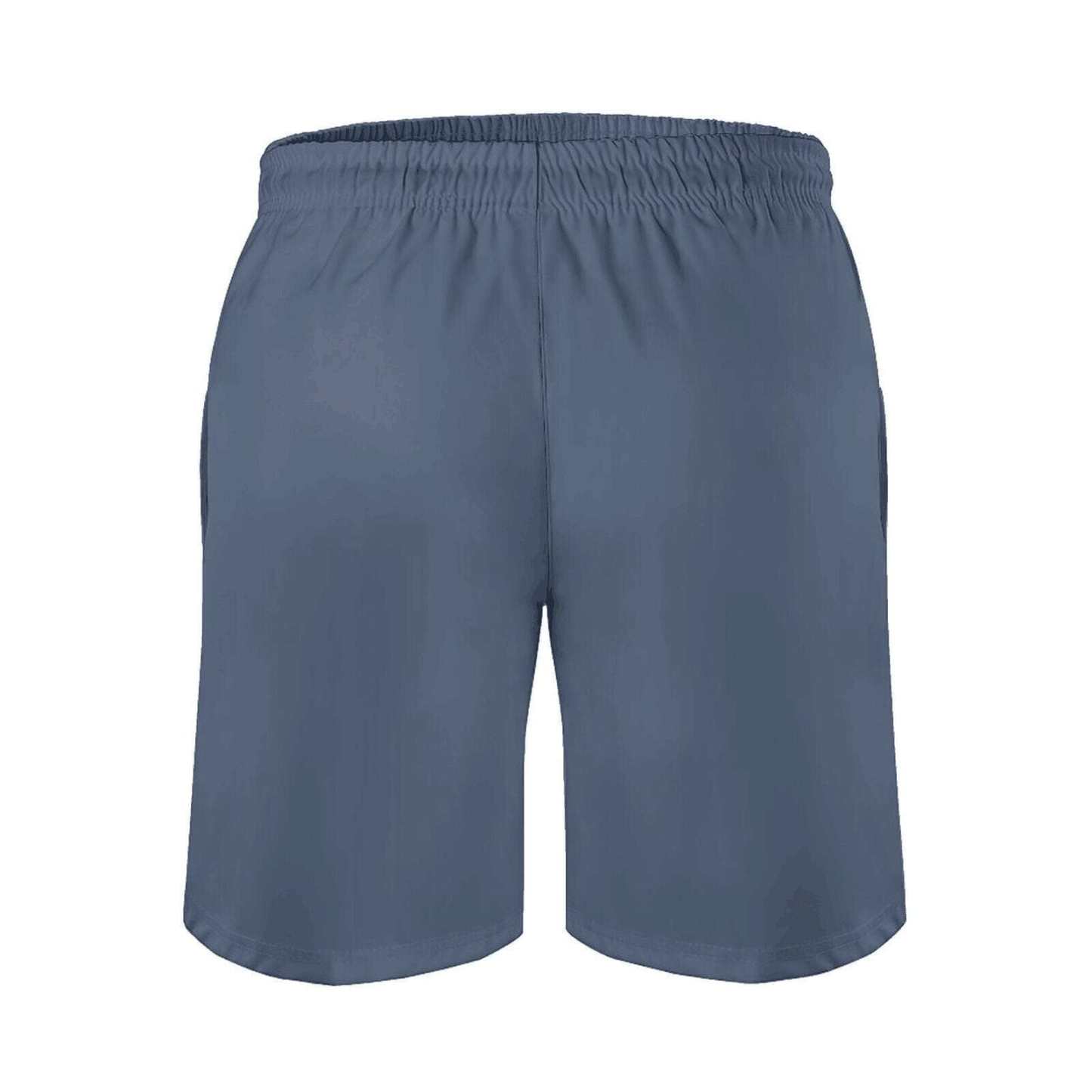 Custom Couple Matching Beach Shorts&Ruffle One Piece Swimsuit Custom Custom Face Endless Love Personalized Photo Men's Quick-drying Beach Shorts - YesCustom