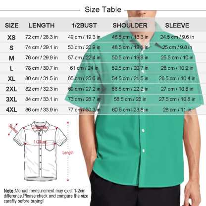 Custom Couple Matching Shirt&Dress Custom Face Pineapples Shirt Men Front Pocket Beach Shortsleeve Pocket Hawaiian Shirt Boyfriend Gift For Him - YesCustom