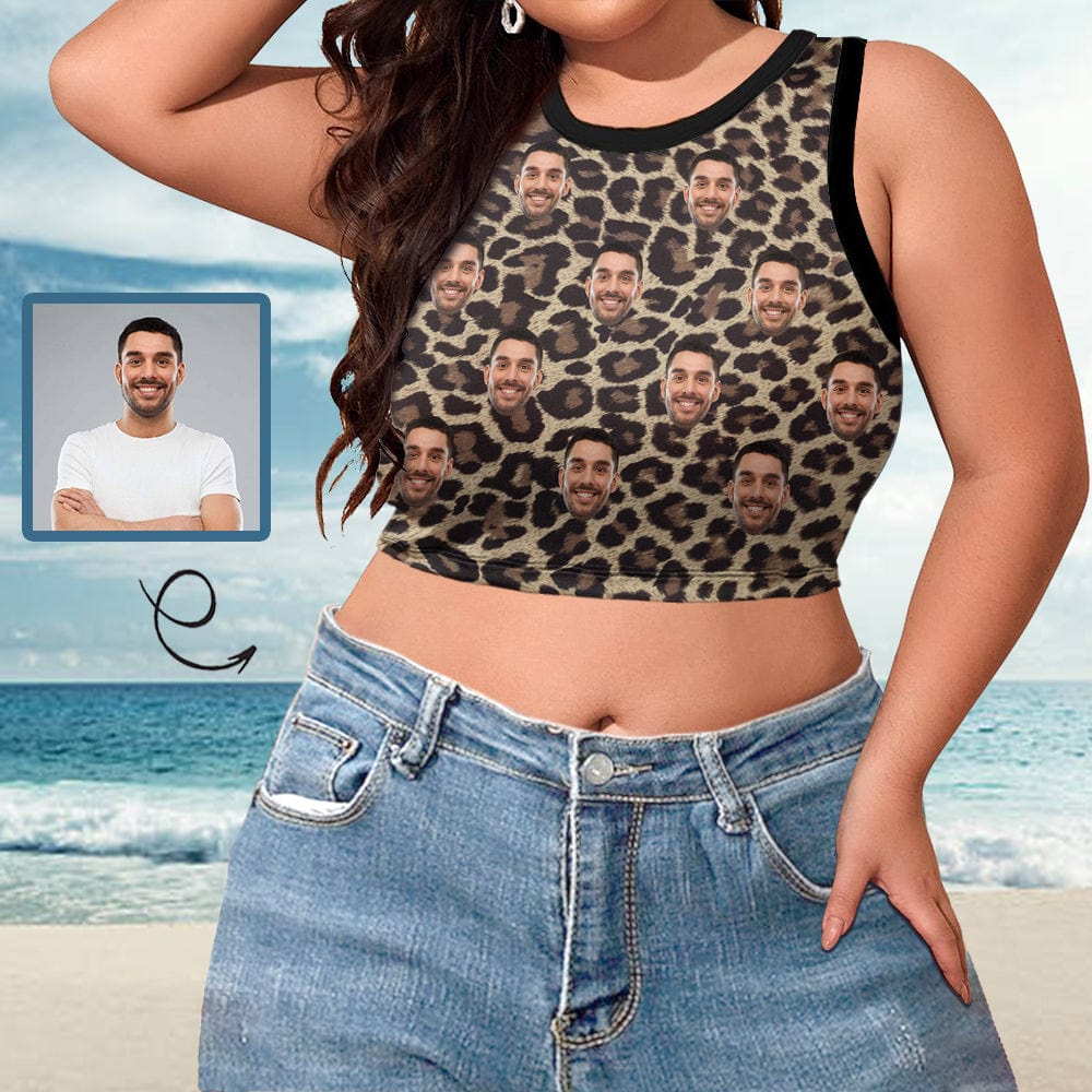 put face on tank top