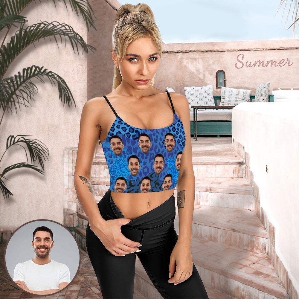 husband face crop top