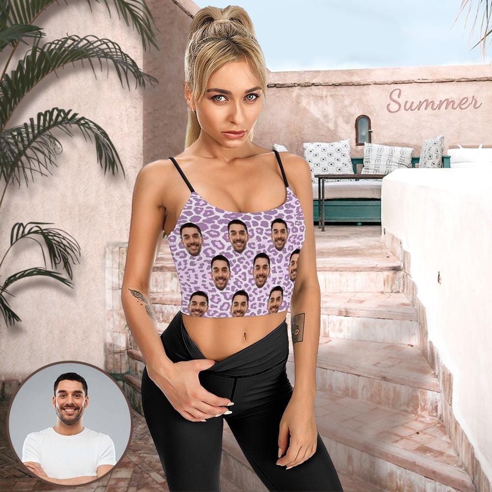 husband face crop top