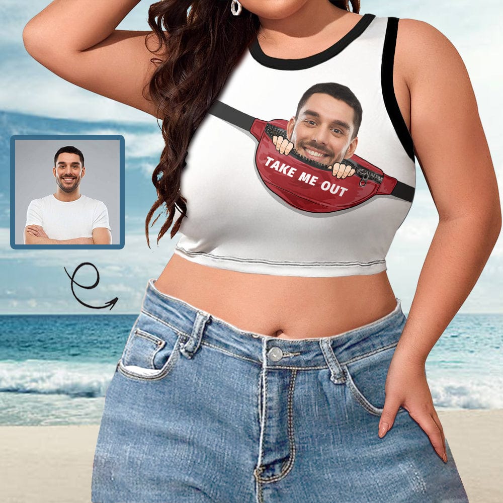 put face on tank top