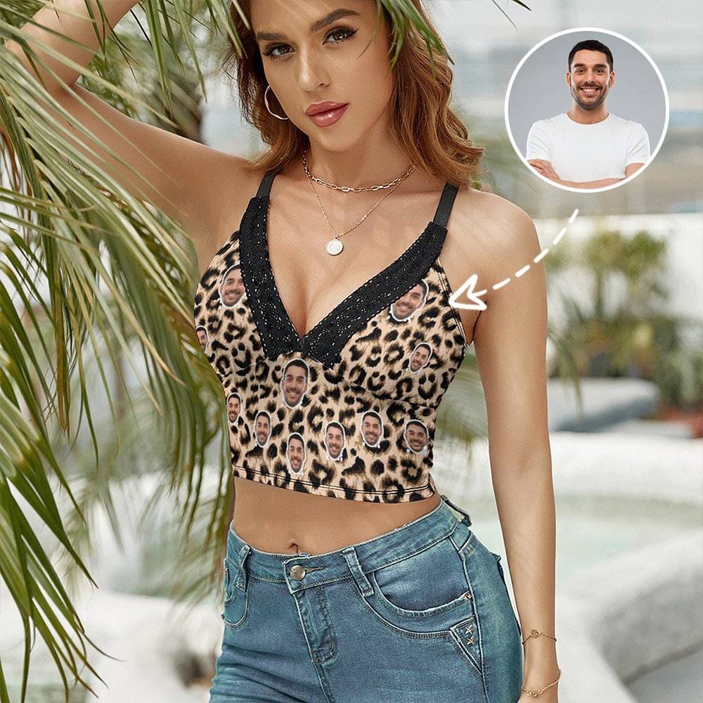 husband face crop top