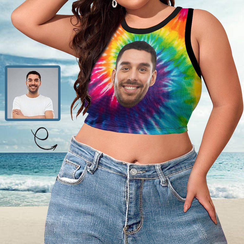 put face on tank top