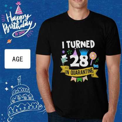 Custom Custom Age Tee In Quarantine Lollipop Personalized Men's All Over Print T-shirt - YesCustom