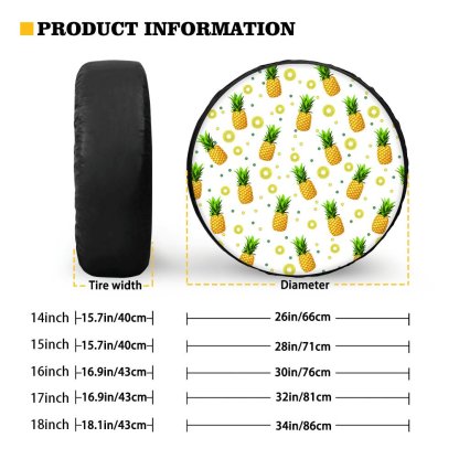 Custom Custom American Flag Pet Face Spare Tire Cover Wheel Cover Protectors Car Accessories 14/15/16/17/18" - YesCustom