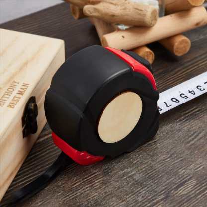 Custom Custom Appellation&Name Tape Measure 24.6 ft Father's Day Gift Personalized Gifts for Dad Grandpa Best Dad Ever - YesCustom