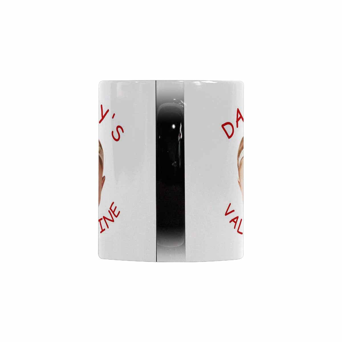 Custom Custom Baby Face Daddy's Valentine Personalized Morphing Mug Funny Gift Ideas - YesCustom