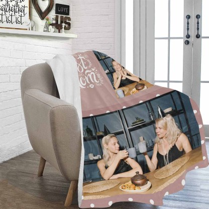 Custom Custom Best Mom Ultra-Soft Micro Fleece Blanket - YesCustom