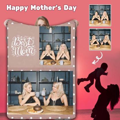 Custom Custom Best Mom Ultra-Soft Micro Fleece Blanket - YesCustom