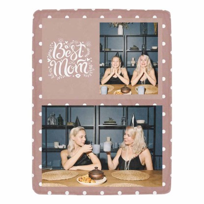 Custom Custom Best Mom Ultra-Soft Micro Fleece Blanket - YesCustom