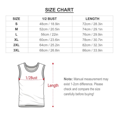 Custom Custom Big Face Black Sleeveless 100% Cotton T-Shirt Personalized Men's All Over Print Tank Top - YesCustom
