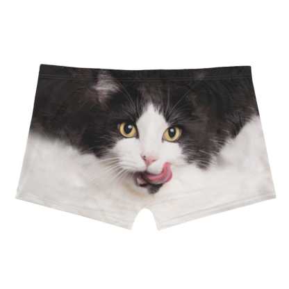 Custom Big Funny Face Women Sexy Short Pants Comfortable Fashion Gym Sport Daily Shorts Bottom - YesCustom