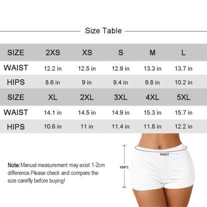 Custom Big Funny Face Women Sexy Short Pants Comfortable Fashion Gym Sport Daily Shorts Bottom - YesCustom