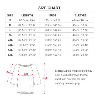 Custom Boyfriend Face Blue Leaf Slouchy Shirt Loose Fit Tee Personalized One Side Off Shoulder Women's Mid Sleeve Straight Neck T-shirt - YesCustom