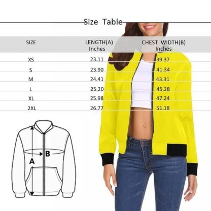 Custom Boyfriend Face Colorful Lips Women's Jacket - YesCustom