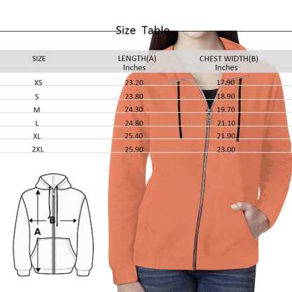 Custom Boyfriend Face Full Zip Hoodie Gray Women's All Over Print Personalized Zipper Hoodie with Husband Face for Him - YesCustom