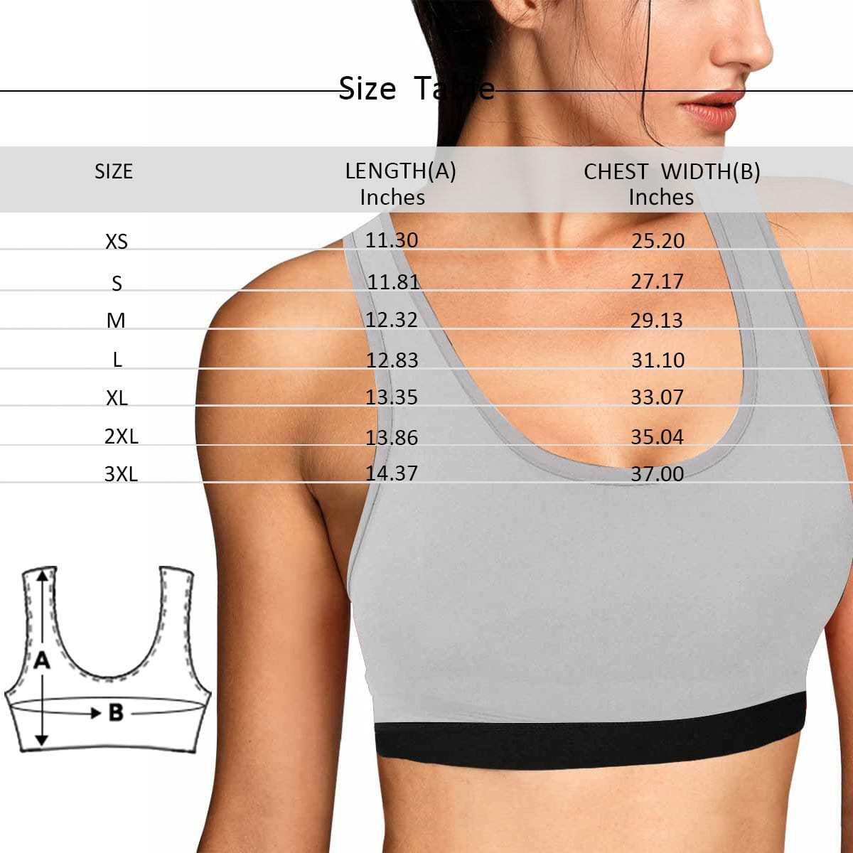 Custom Boyfriend Face Hand Black Background Sports Bra Personalized Women's All Over Print Yoga Sports Bra - YesCustom