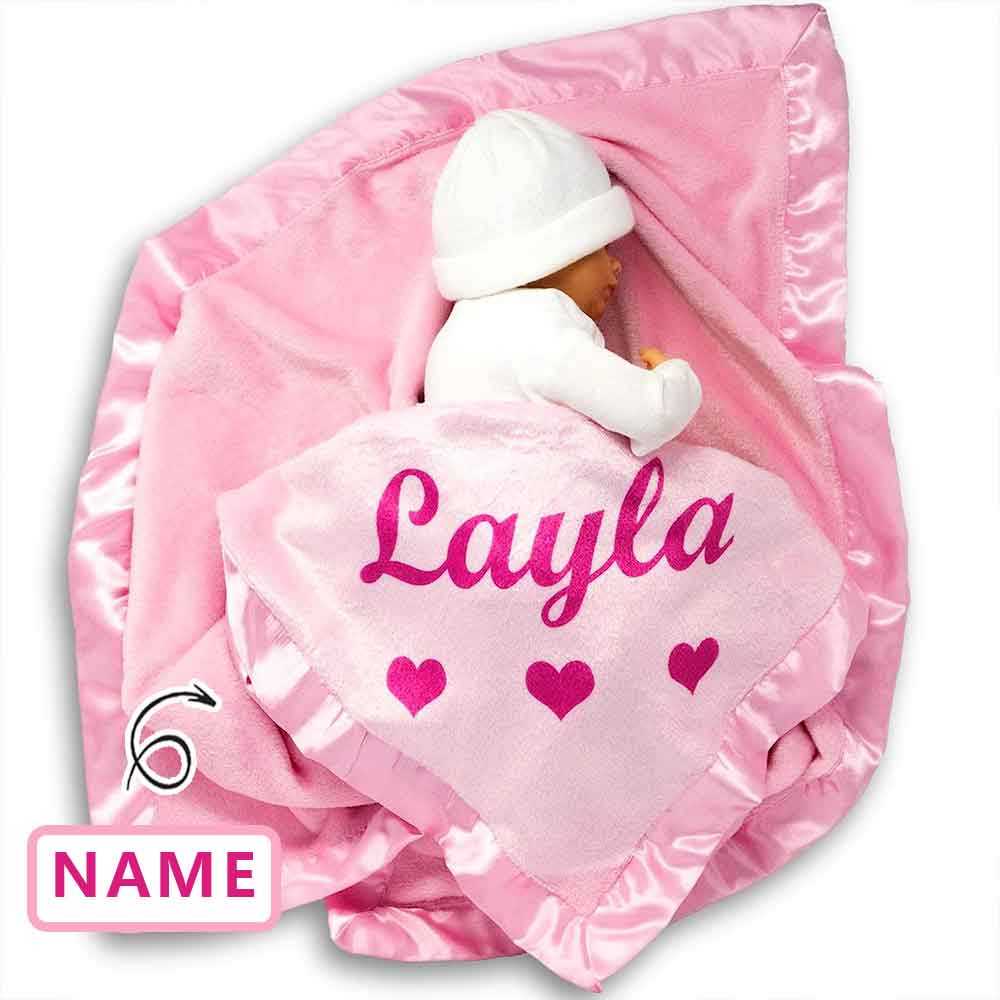 Custom Custom Catch Personalized Baby Blanket for Baby - YesCustom