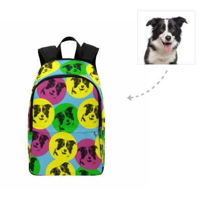 Custom Custom Colorful Dog Backpack - YesCustom