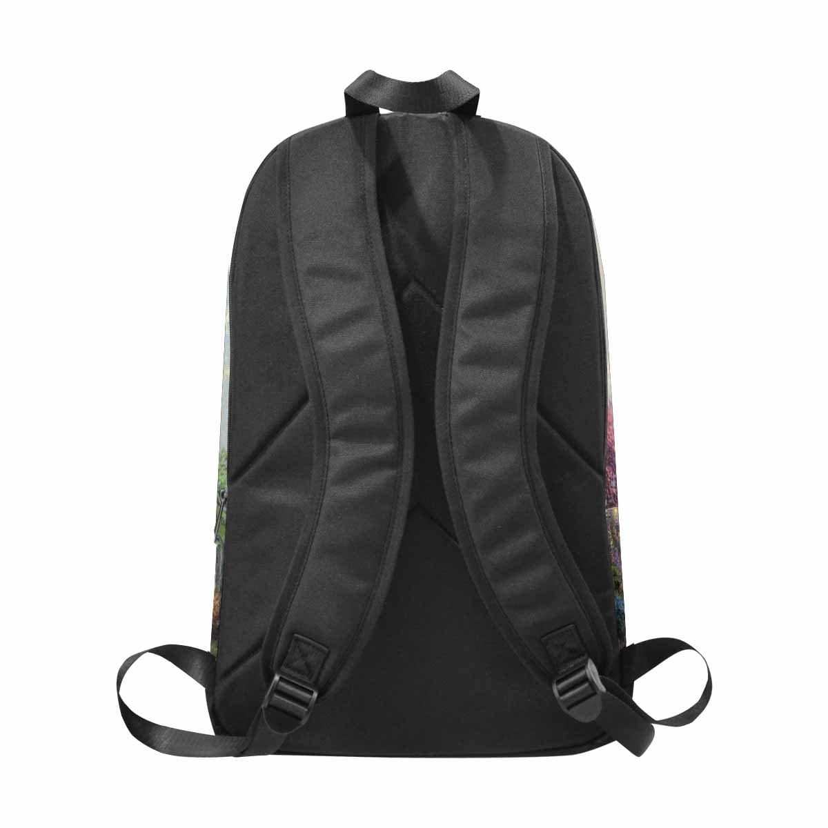 Custom Custom Couple Face Fairy Tale Castle Backpack - YesCustom