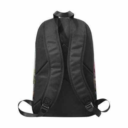 Custom Custom Couple Face Fairy Tale Castle Backpack - YesCustom