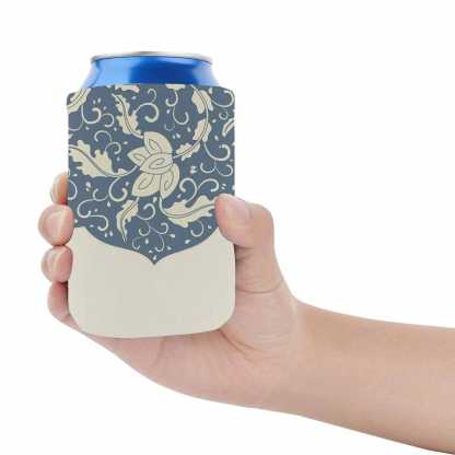 Custom Custom Couple Face Rose Can Cooler Wedding Koozies Personalized Can Cooler Reusable DIY Cooler for Parties Weddings Events - YesCustom