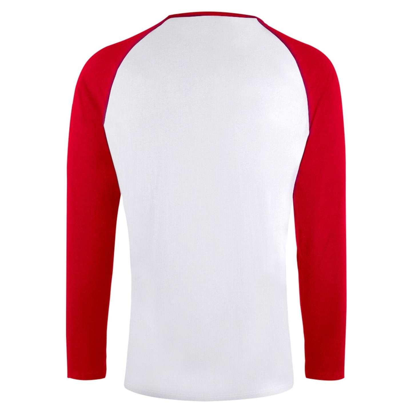 Custom Custom Couple Face Three Quarter Sleeve T-Shirt Multiple Colors Men's Casual Basic Soft Sports Raglan Baseball Tee Shirts For Christmas - YesCustom