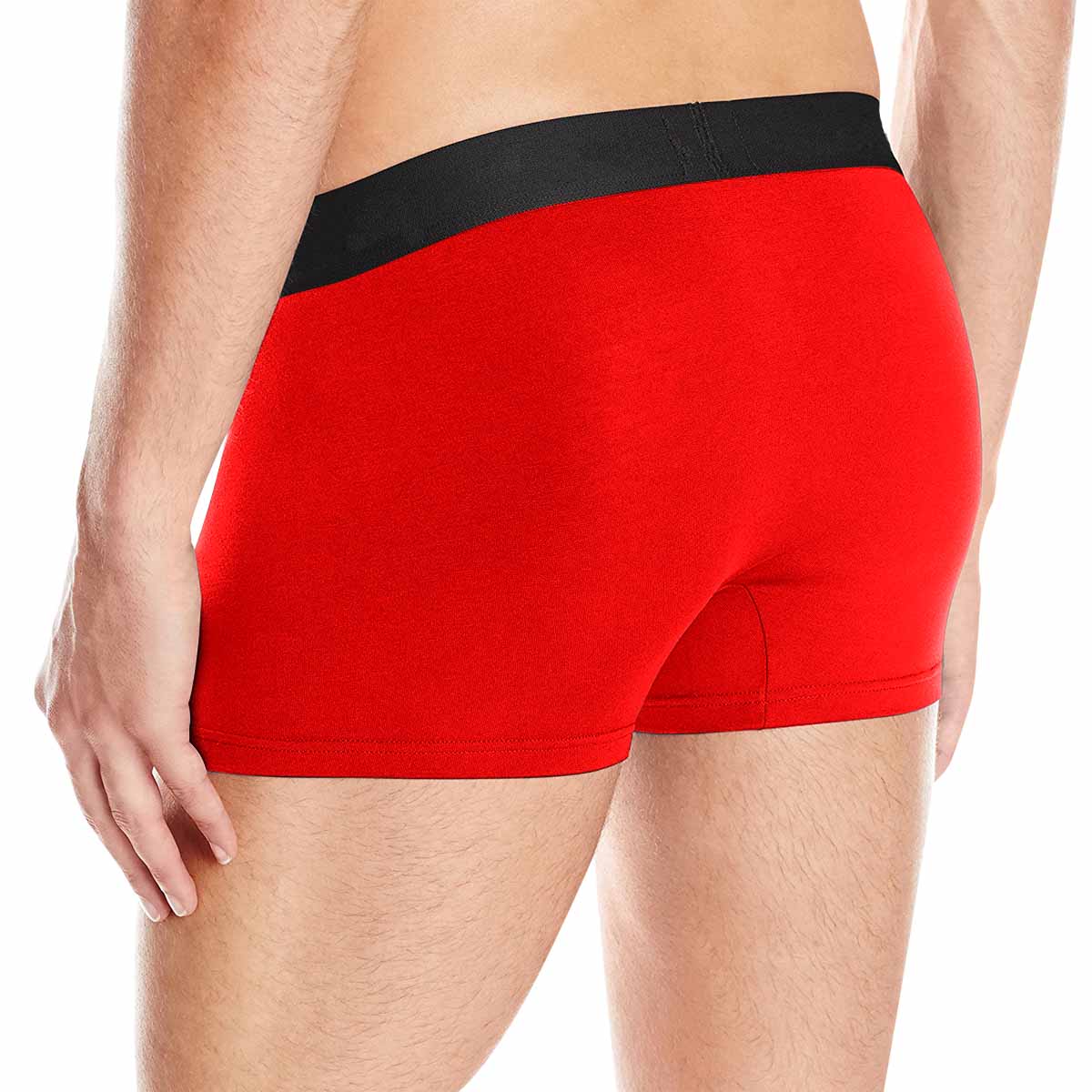 Custom Custom Couple Matching Briefs with Face Personalized Photo Makes Me Wet Women's Boyshort Panties&Men's Boxer Briefs, Valentine's Day Gift - YesCustom