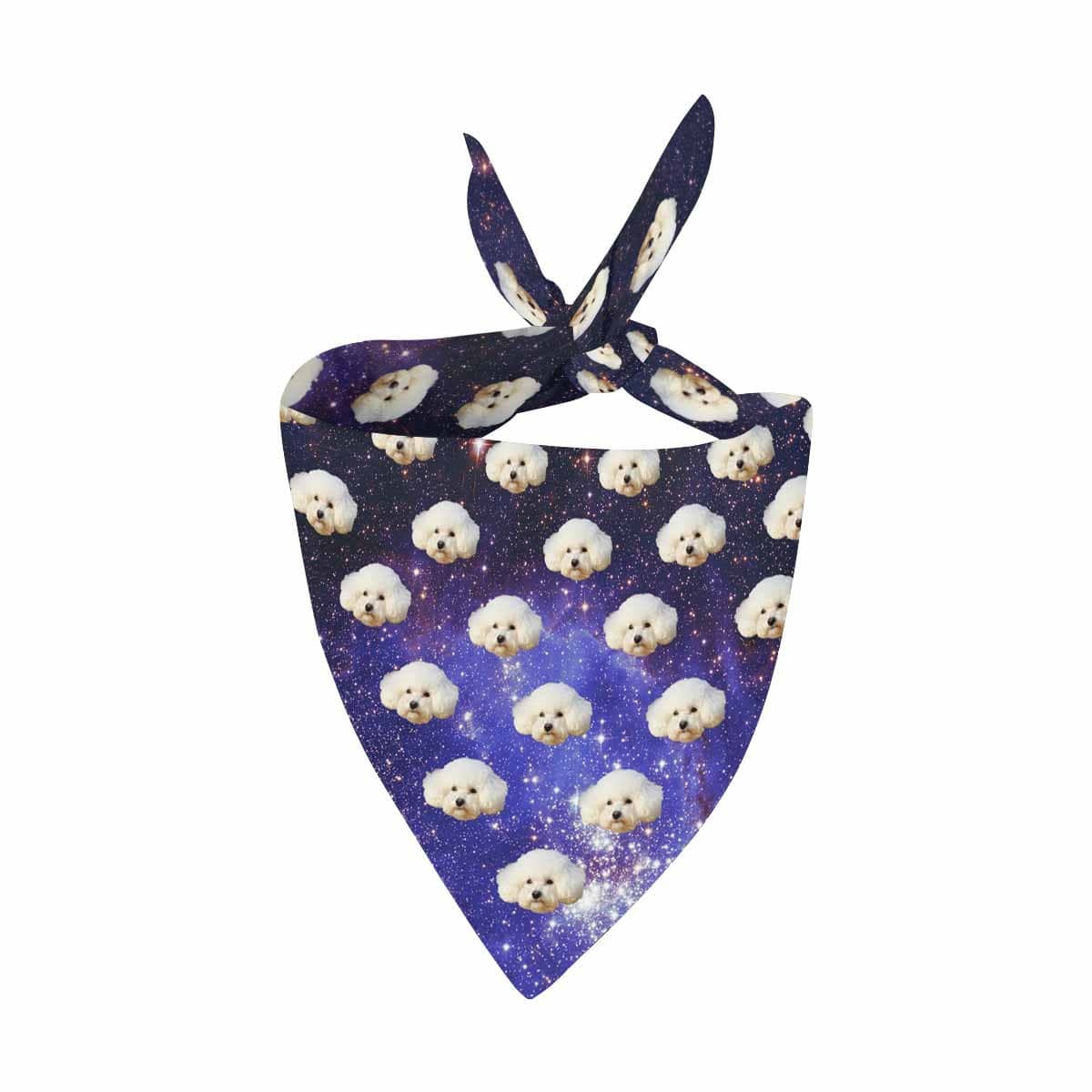 Custom Custom Dog Face Galaxy Pet Bandana - YesCustom