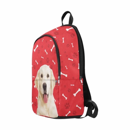 Custom Custom Dog Paw and Bone Backpack - YesCustom