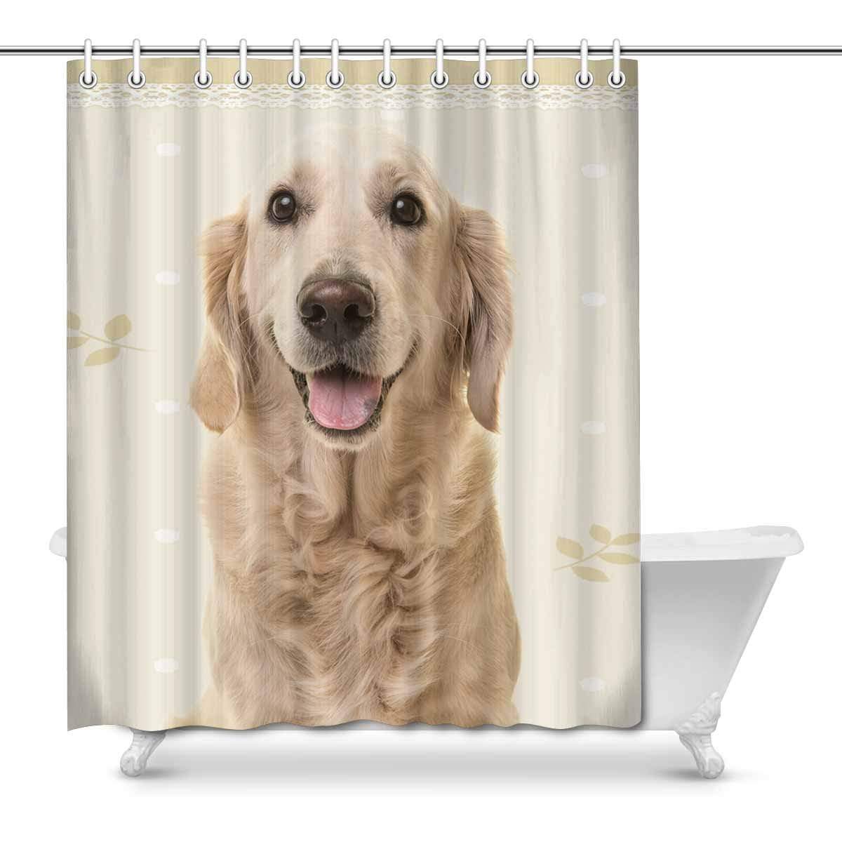 Custom Custom Dog Photo Shower Curtain 66"x72" - YesCustom