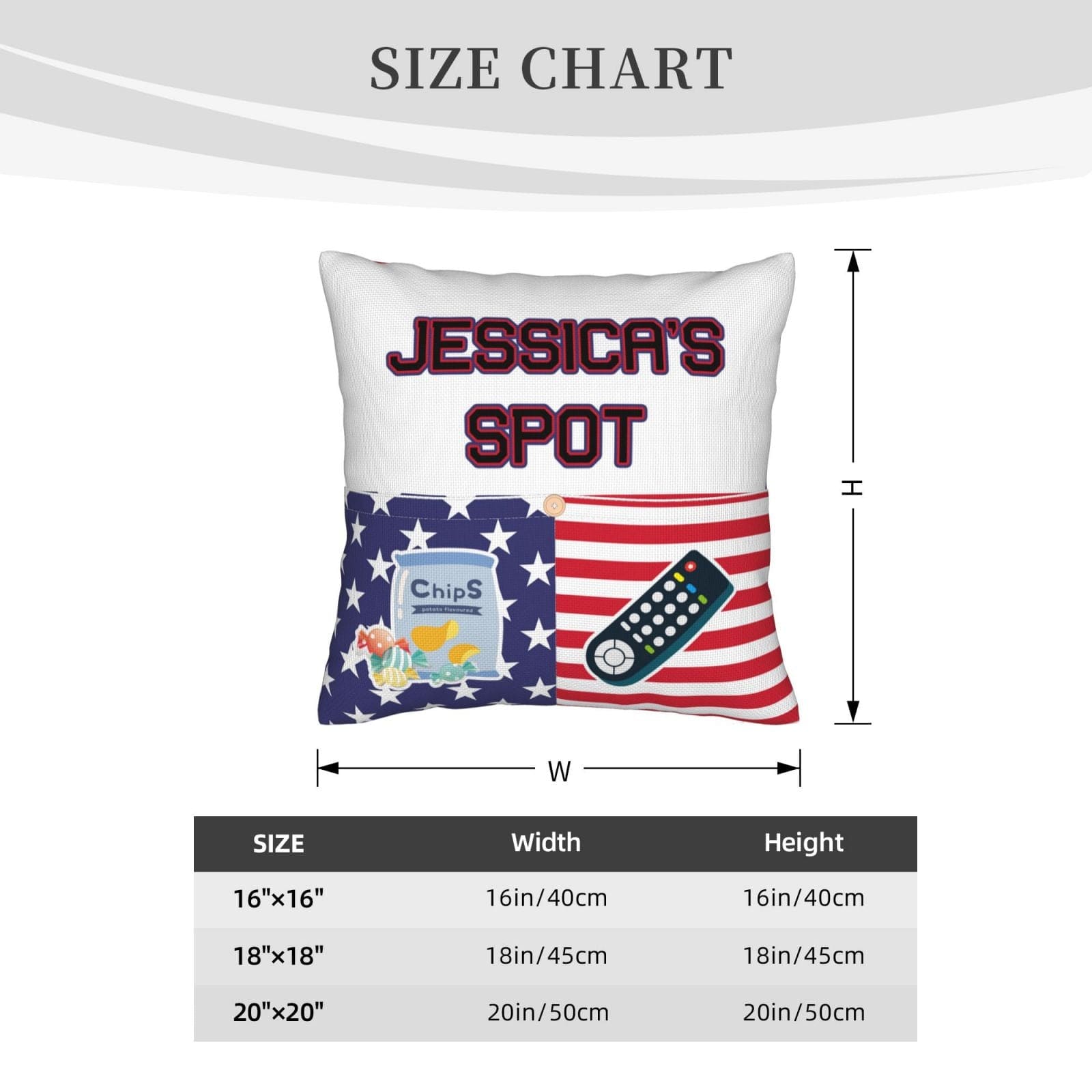 Custom Custom Double Sided Linen Decorative Throw Pillow Case Personalized Face & Name Flag Natural Flax Soft Breathable Throw Pillow Case - YesCustom