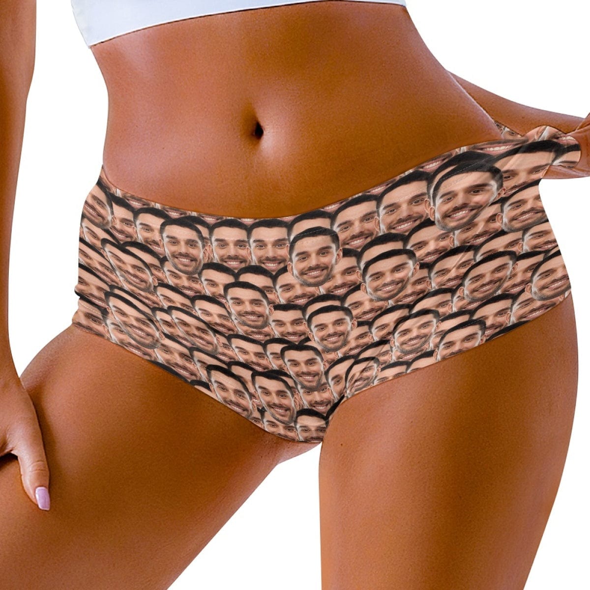 Custom Custom Face All Women Sexy Short Pants Comfortable Fashion Gym Sport Daily Shorts Bottom - YesCustom