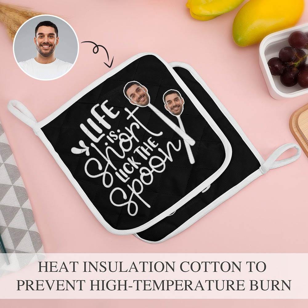 Custom Custom Face Best Lifesrtyle Pot Holders Sets - YesCustom