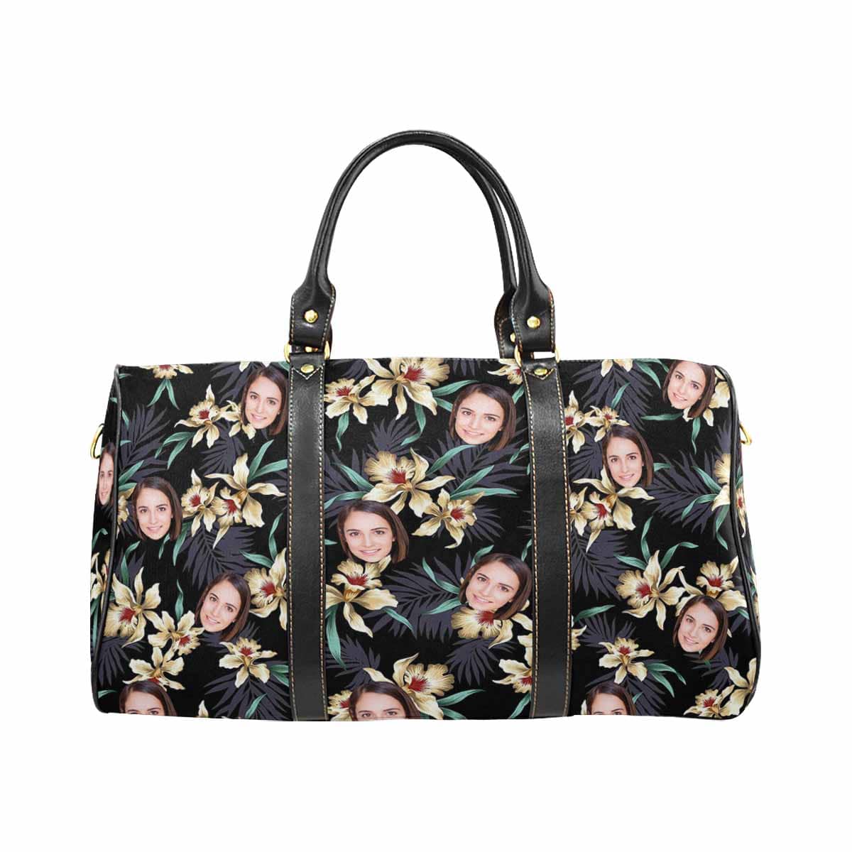 Custom Custom Face Blossom Travel Bag - YesCustom