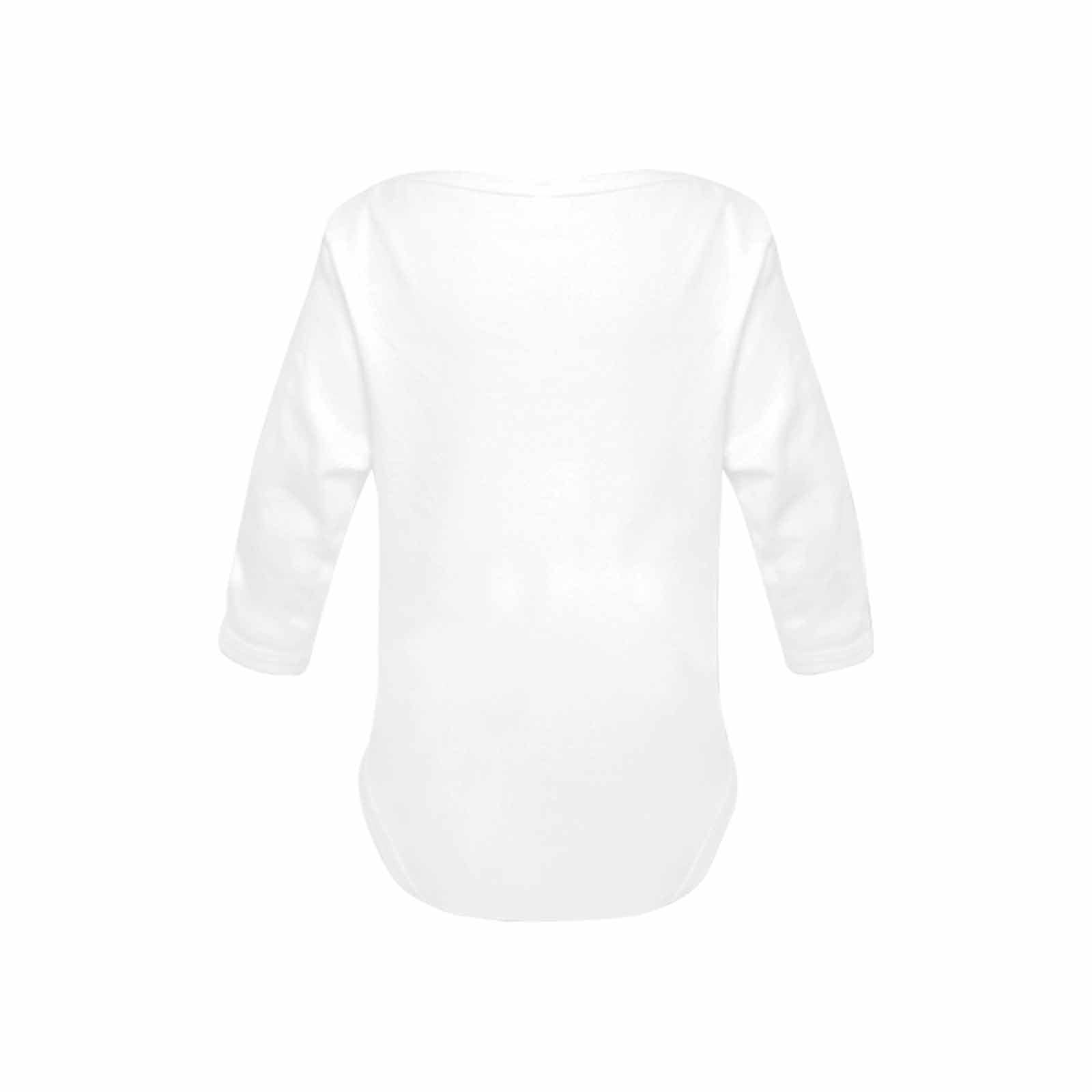 Custom Custom Face Christmas Antlers Infant Bodysuit One Piece Jumpsuit Personalized Long Sleeve Rompers Baby Clothes - YesCustom