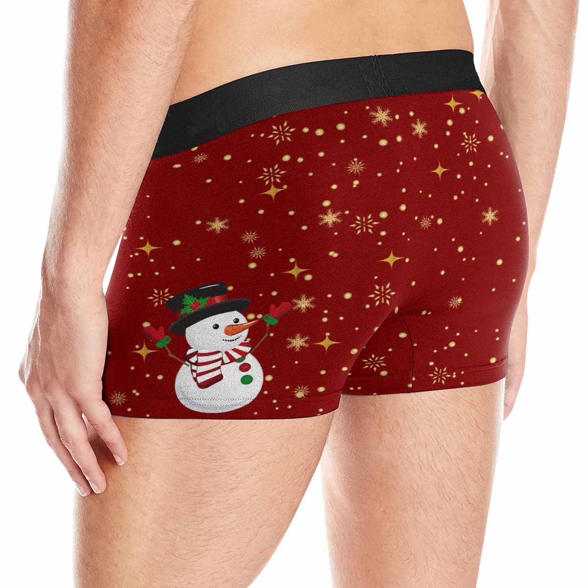 Custom Custom Face Christmas Men's Undies My Girl Men's All-Over Print Boxer Briefs Create Your Own Underwear for Him - YesCustom
