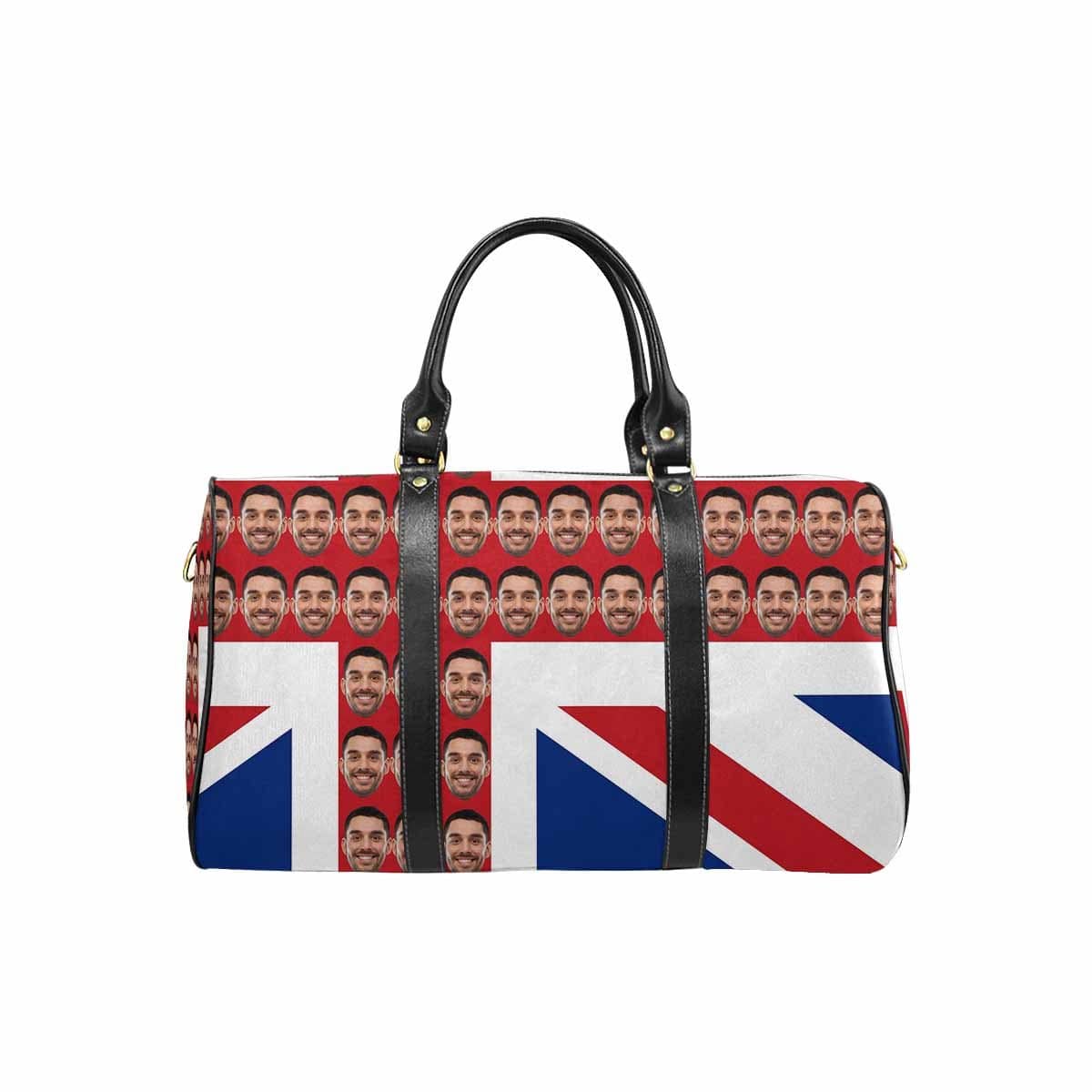 Custom Custom Face Flag Travel Bag - YesCustom