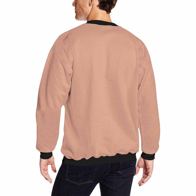 Custom Custom Face Funny Design Loose Sweatshirt Personalized Face All Over Print Crewneck Loose Sweatshirt - YesCustom