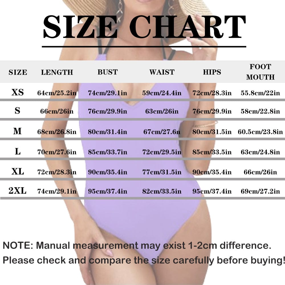 Custom Custom Face Green Leaves Swimsuit Personalized Women's V-neck One Piece Bathing Suit For Her - YesCustom