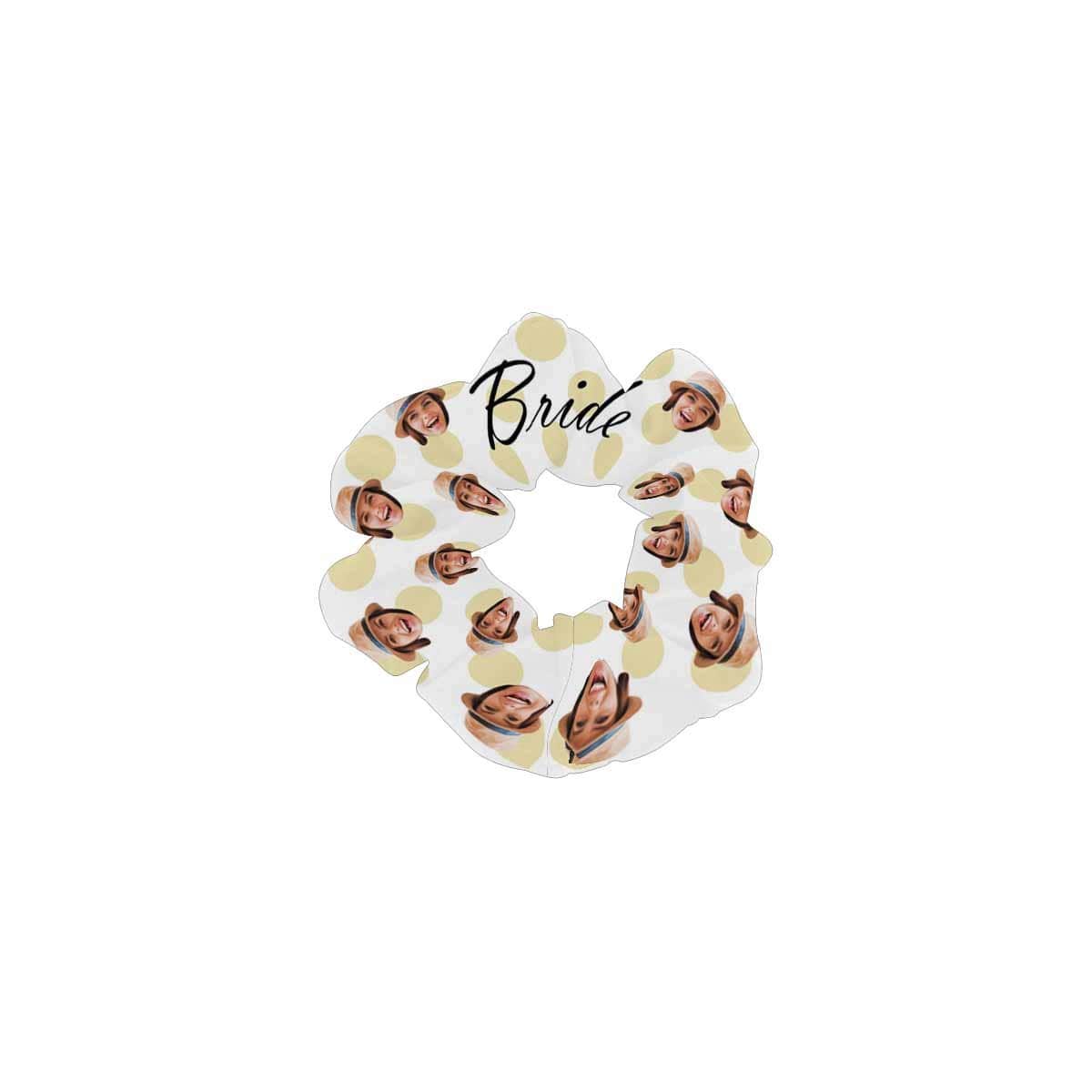 Custom Custom Face Hair Scrunchie - YesCustom