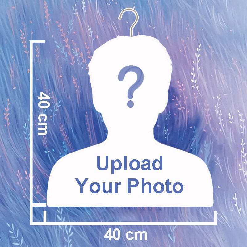 Custom Custom Face Hanger Design Your Idol Portrait Hanger Personalized Handmade Creative Gift - YesCustom