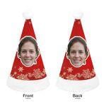 Custom Custom Face Snowflake Family Christmas Hat - YesCustom