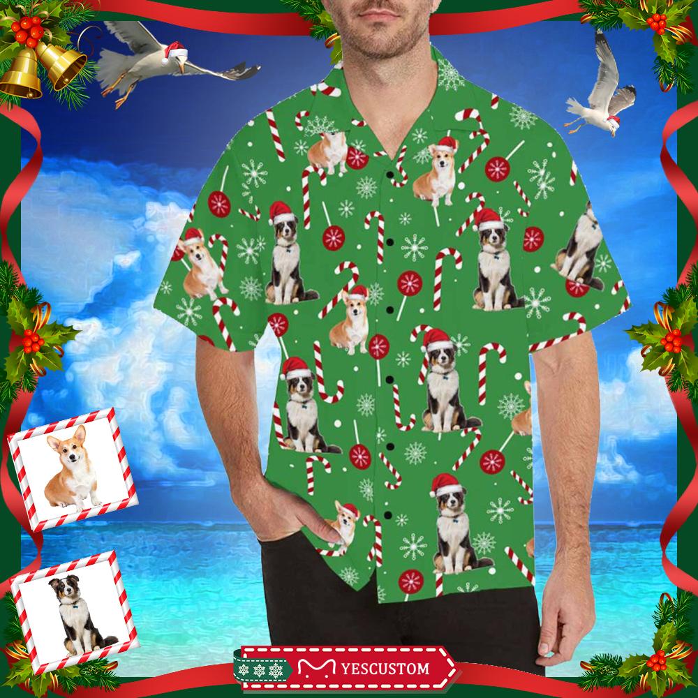 hawaiian shirt with face