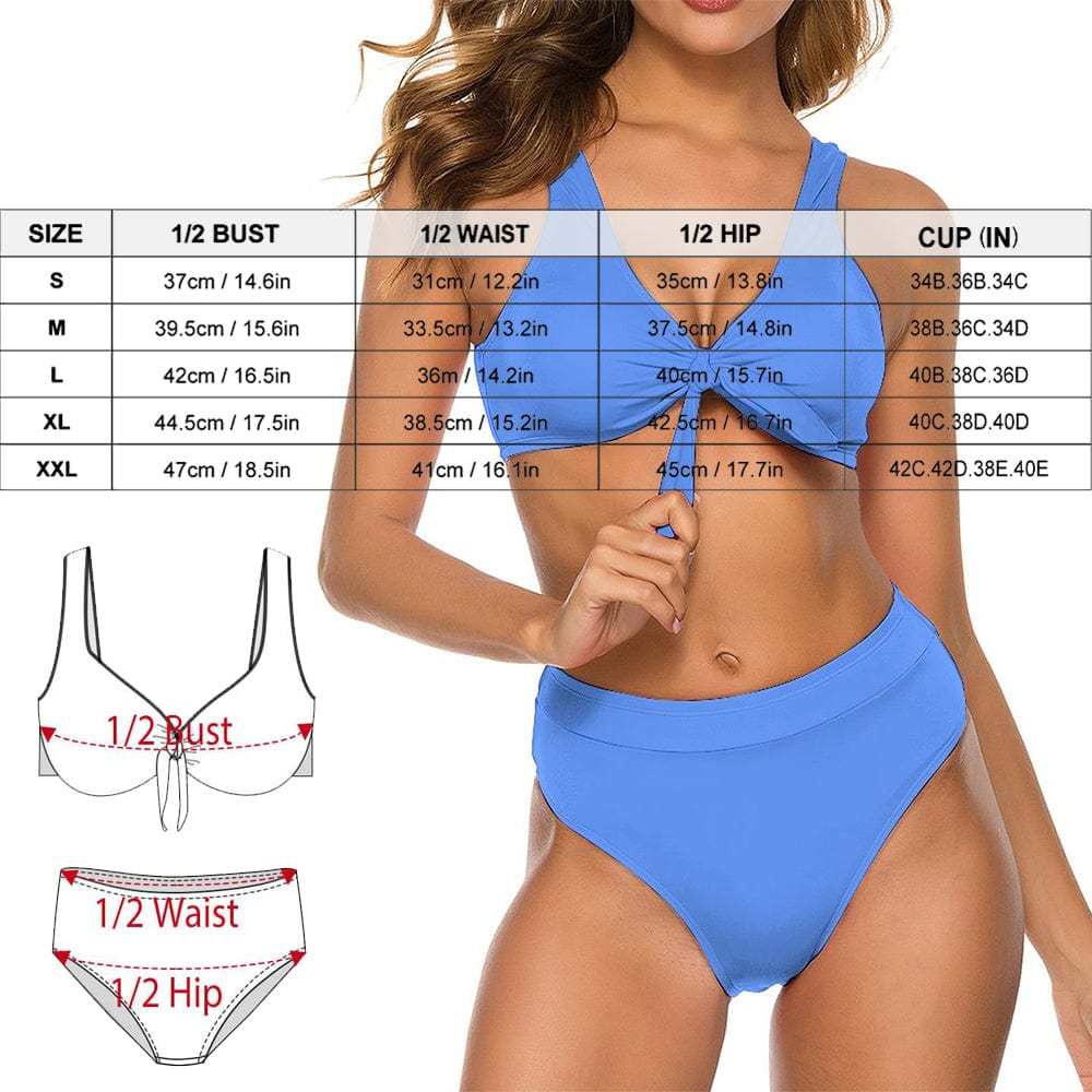 Custom #Leopard Bikini Set #Husband/Boyfriend Face On-Personalized Women's Swimwear Bikini Swimsuit Beach Bathing Suit Travel Boat Cruise Pool Party Outfits - YesCustom
