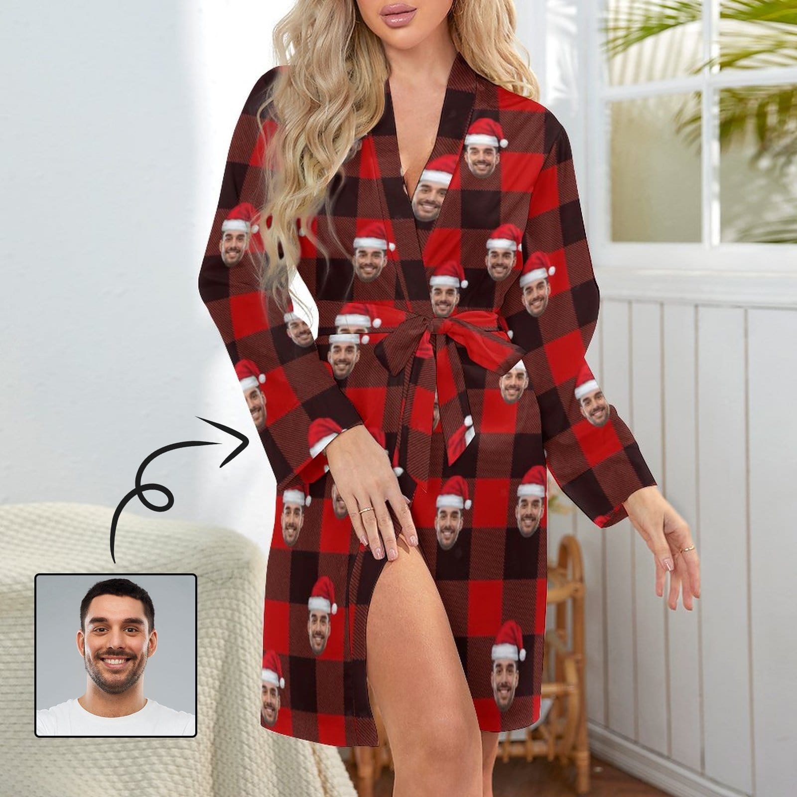 face on pajamas
