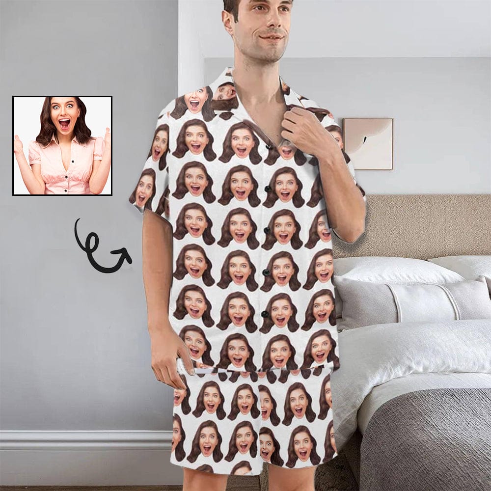 face on pajamas