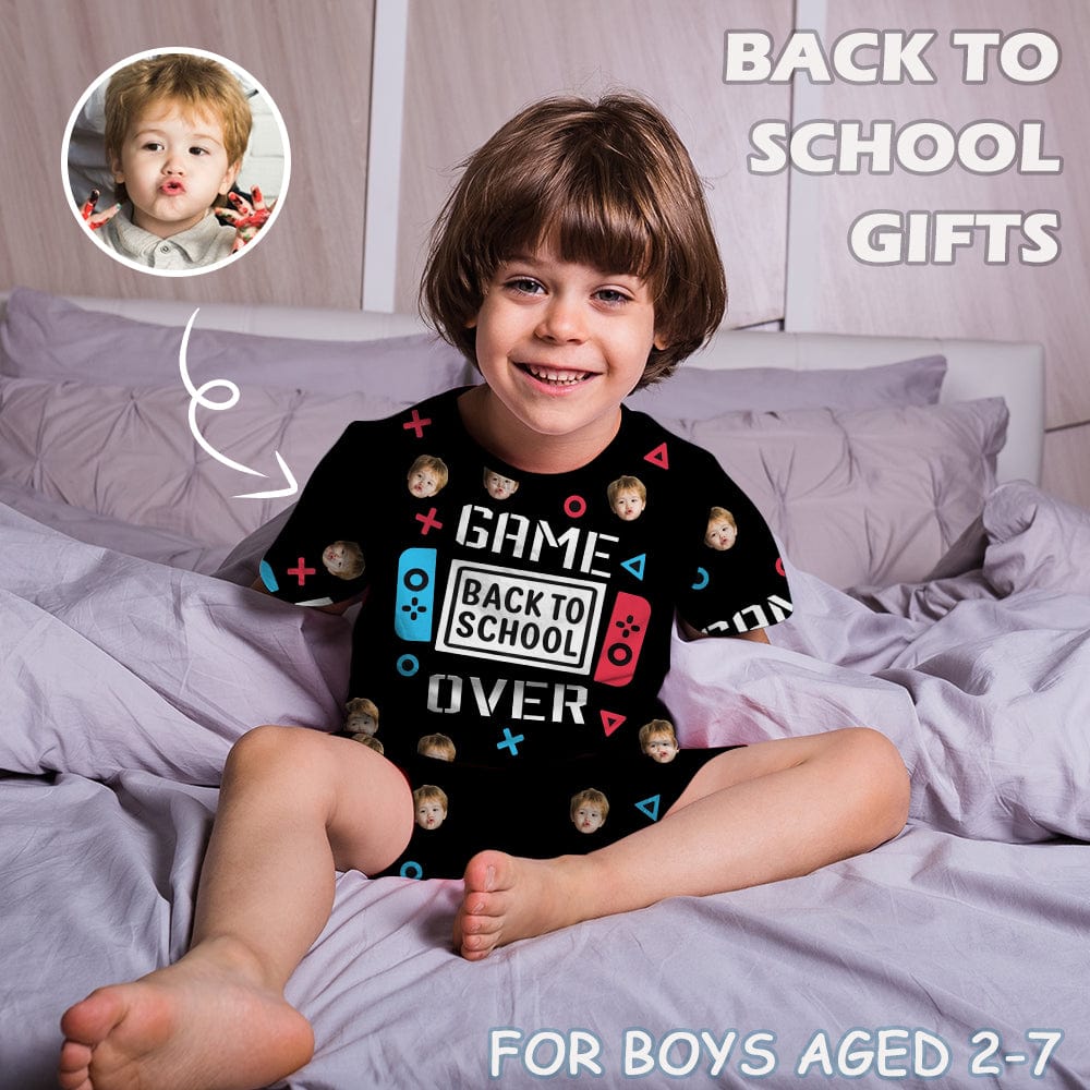 face on pajamas