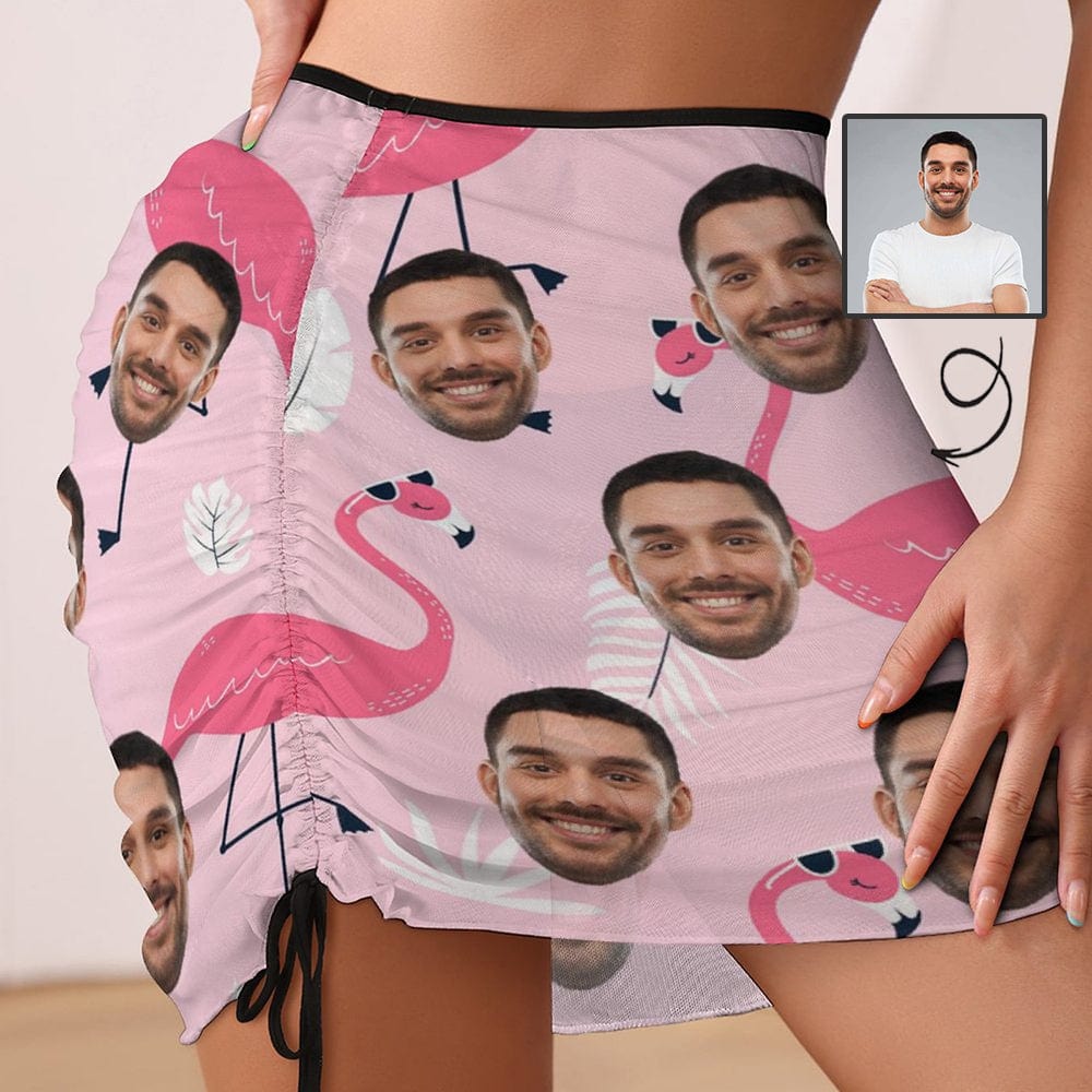 custom face women's short skirt